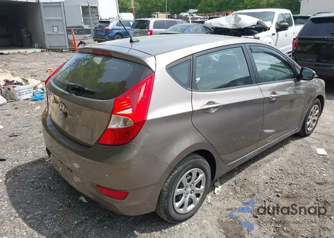 2013 Hyundai Accent Gs from USA, damaged, VIN KMHCT5AE3DU135138